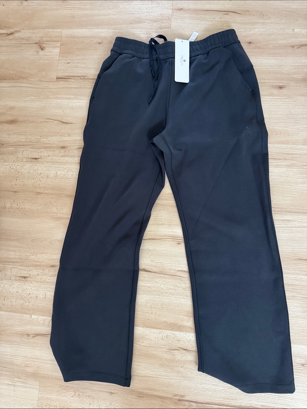 CRZ YOGA Men's Black Elastic Waist Joggers